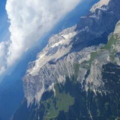 Flugwegposition um 13:13:20: Aufgenommen in der Nähe von Gemeinde Wildermieming, Österreich in 3525 Meter